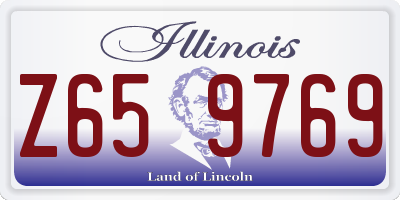 IL license plate Z659769