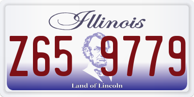 IL license plate Z659779