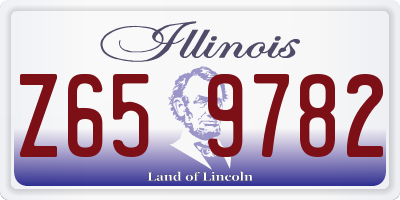 IL license plate Z659782