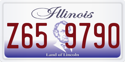 IL license plate Z659790
