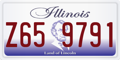 IL license plate Z659791