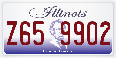 IL license plate Z659902