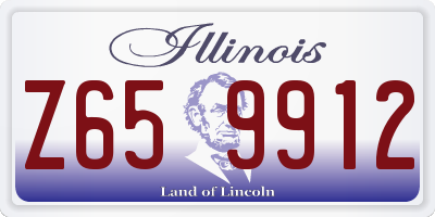 IL license plate Z659912