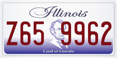 IL license plate Z659962