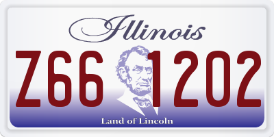 IL license plate Z661202