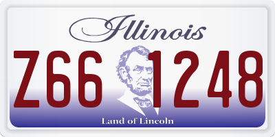 IL license plate Z661248