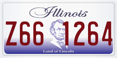 IL license plate Z661264