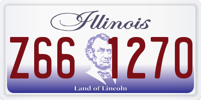 IL license plate Z661270