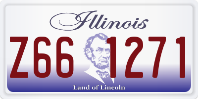 IL license plate Z661271