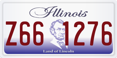 IL license plate Z661276