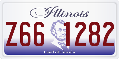 IL license plate Z661282