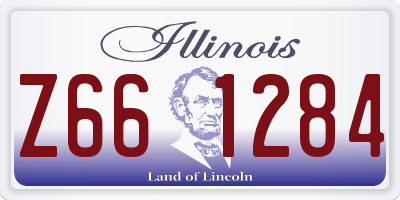 IL license plate Z661284