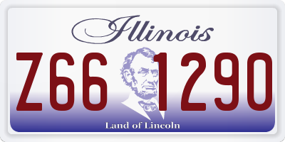 IL license plate Z661290