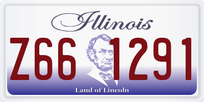 IL license plate Z661291