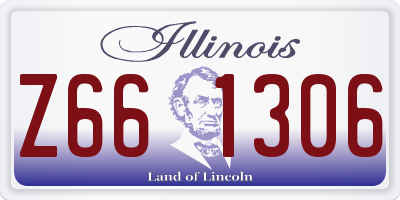 IL license plate Z661306