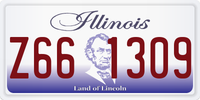 IL license plate Z661309