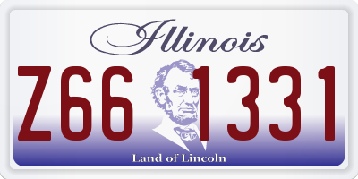 IL license plate Z661331