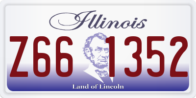 IL license plate Z661352