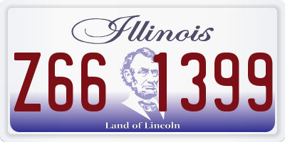 IL license plate Z661399
