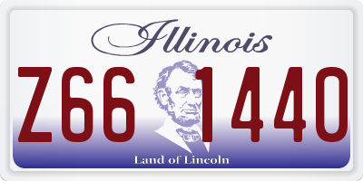 IL license plate Z661440