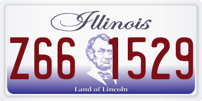 IL license plate Z661529
