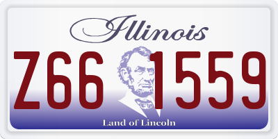 IL license plate Z661559