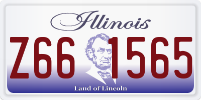 IL license plate Z661565