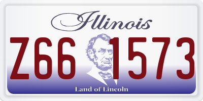 IL license plate Z661573