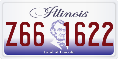 IL license plate Z661622