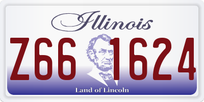 IL license plate Z661624