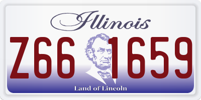 IL license plate Z661659