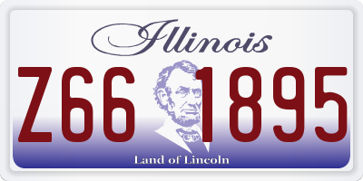 IL license plate Z661895