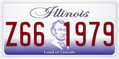 IL license plate Z661979