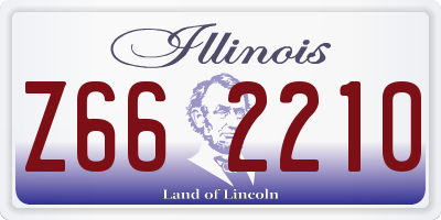 IL license plate Z662210