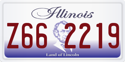 IL license plate Z662219