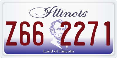 IL license plate Z662271