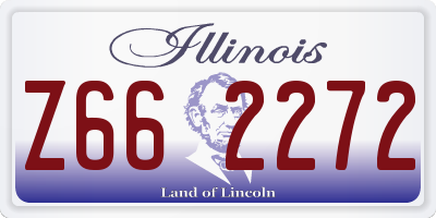 IL license plate Z662272