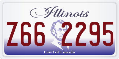 IL license plate Z662295