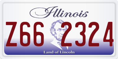 IL license plate Z662324