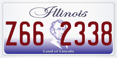IL license plate Z662338