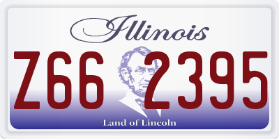 IL license plate Z662395