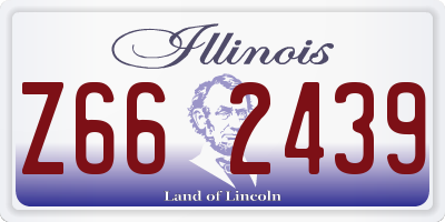 IL license plate Z662439