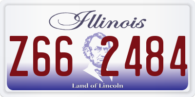 IL license plate Z662484