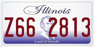 IL license plate Z662813