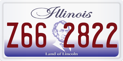 IL license plate Z662822