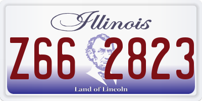 IL license plate Z662823