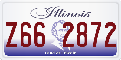 IL license plate Z662872