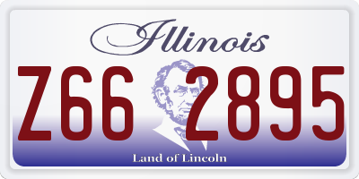 IL license plate Z662895