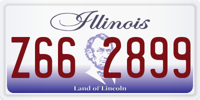 IL license plate Z662899