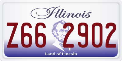 IL license plate Z662902